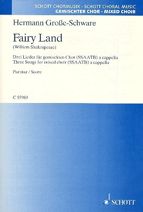 Fairy Land fr gemischten Chor (SSAATB) a cappella Chorpartitur