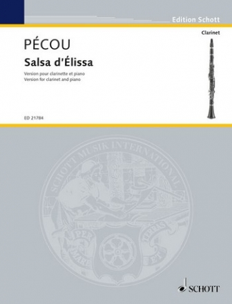 Salsa d'lissa fr Klarinette (oder Saxophon) und Klavier (Congas ad libitum) Partitur und Stimmen