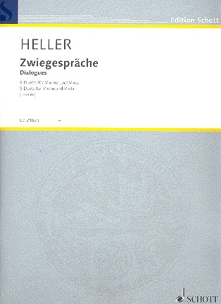 Zwiegesprche fr 2 Violine und Viola Spielpartitur