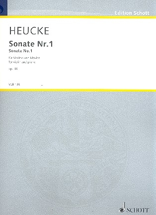 Sonate Nr.1 op.38 fr Violine und Klavier
