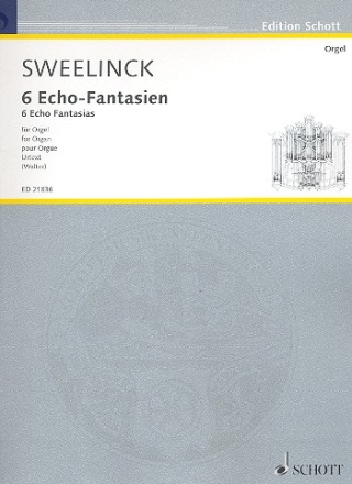 6 Echo-Fantasien fr Orgel Neuausgabe 2014