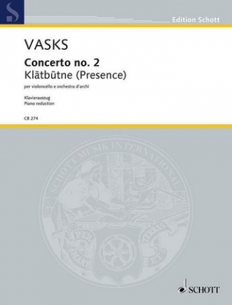 Konzert Nr.2 fr Violoncello und Orchester fr Violoncello und Klavier