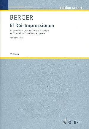 El Roi-Impressionen fr gem Chor a cappella Partitur