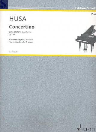 Concertino fr Klavier und Orchester op.10 fr 2 Klaviere 2 Spielpartituren