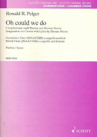 Oh could we do fr Soli und gem Chor a cappella Partitur (en)