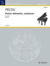 ED22075 Outre-mmoire, variances fr Klavier