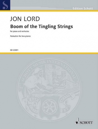 Boom of the Tingling Strings fr Klavier und Orchester Klavierauszug fr 2 Klaviere