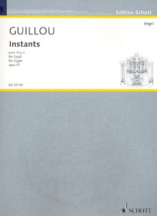 Instants op.57 für Orgel