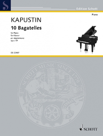 10 Bagatelles op.59 for piano