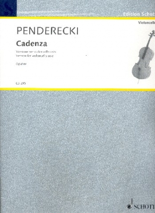 Cadenza fr Violoncello