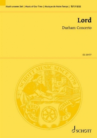 Durham Concerto fr Violine, Violoncello, Northumbrian pipes, Hammond-Orgel und Orches Studienpartitur
