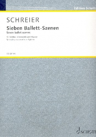 7 Ballett-Szenen fr Violine, Violoncello und Klavier Stimmen