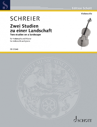 Zwei Studien zu einer Landschaft fr Violoncello und Klavier