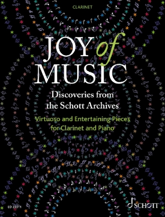 Joy of Music - Discoveries from the Schott Archives fr Klarinette und Klavier