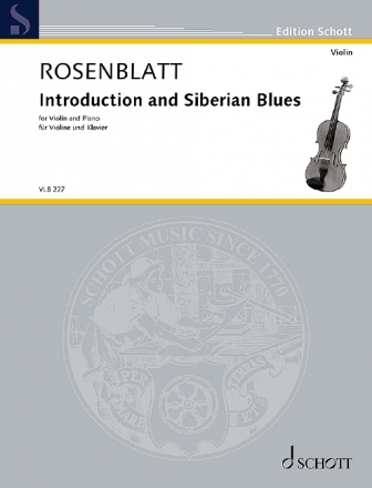 Introduction and Siberian Blues fr Violine und Klavier