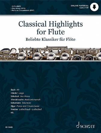 Classical Highlights (+Online Audio) fr Flte und Klavier