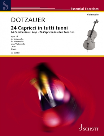 24 Capricci in tutti tuoni op.35 fr Violoncello