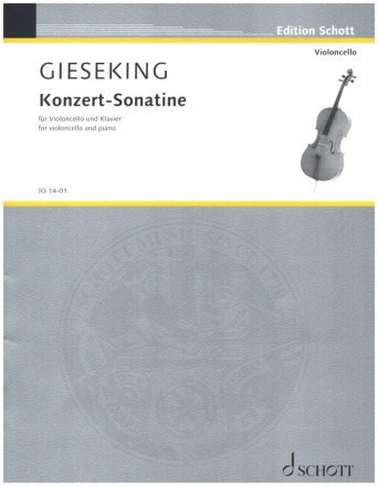 Konzert-Sonatine (1942) für Violoncello und Klavier