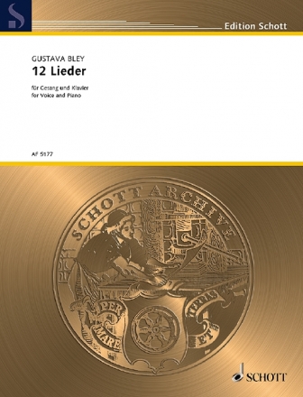 AF5177  12 Lieder fr Gesang und Klavier