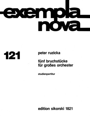 5 Bruchstcke Fr groes Orchester Orchester