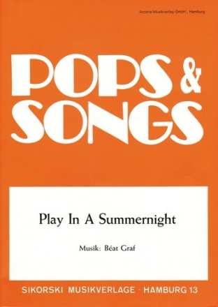 Graf, Bat Play In A Summernight  Klavier