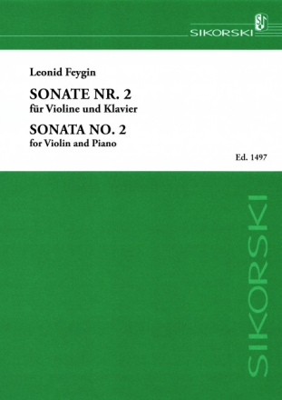 Sonate Nr.2 fr Violine und Klavier