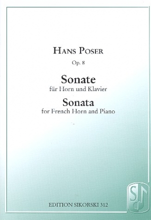 Sonate fr Horn und Klavier
