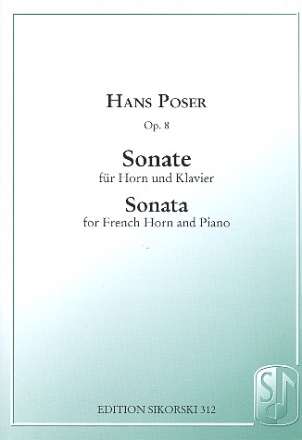 Sonate fr Horn und Klavier