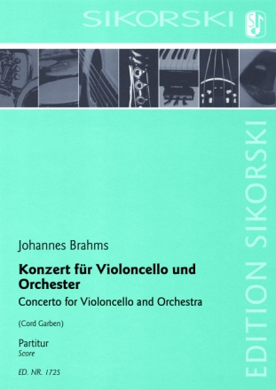 Konzert fr Violoncello und Orchester Studienpartitur