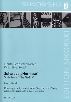 Suite aus der Filmmusik Hornisse fr Klavierquintett, Klaviersextett oder Streichorchester mit Klavier