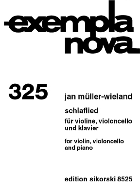 Schlaflied fr Violine, Violoncello und Klavier,  Stimmen