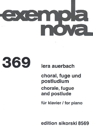 Choral, Fuge und Postludium fr Klavier