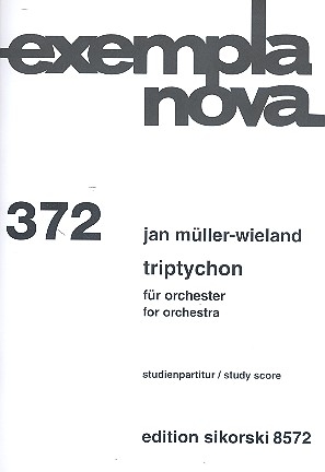 Triptychon fr Orchester Studienpartitur
