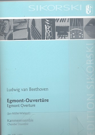 Egmont-Ouvertre fr Kammerensemble Partitur und Stimmen