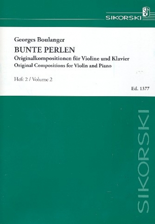 Bunte Perlen Band 2 fr Violine und Klavier