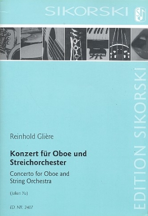 Konzert fr Oboe und Streichorchester Partitur