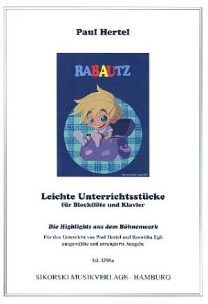 Rabautz fr Blockflte und Klavier