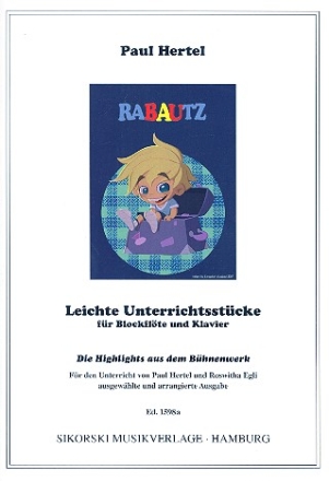 Rabautz fr Blockflte und Klavier