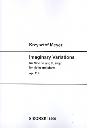 Imaginary Variations op.114 fr Violine und Klavier