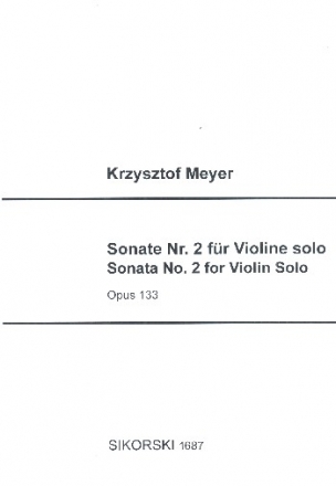 Sonate Nr.2 op.133 fr Violine