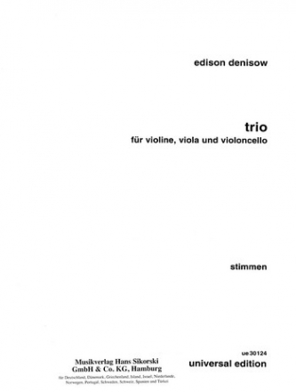 Trio fr Streichtrio Stimmen
