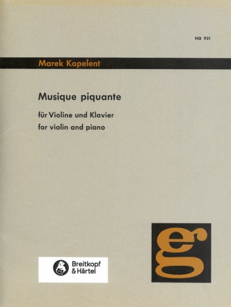 Musique Piquante fr Violine und Klavier