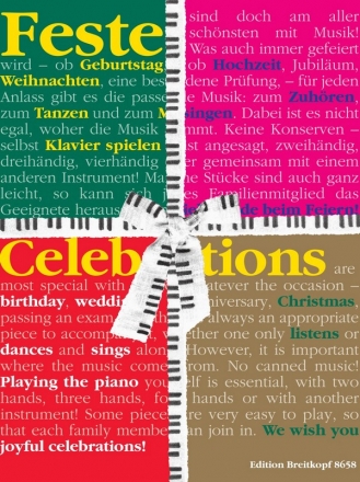 Feste - Klavierstcke fr besondere Gelegenheiten fr Klavier (mit Text)