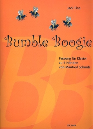 Bumble-Boogie fr Klavier zu 4 Hnden Spielpartitur