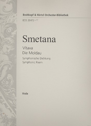Die Moldau fr Orchester Viola