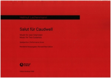 Salut fr Caudwell fr 2 Gitarren Spielpartitur, Groformat