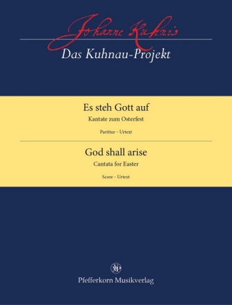 Es steh Gott auf fr Soli, gem Chor und Orchester Partitur (dt)