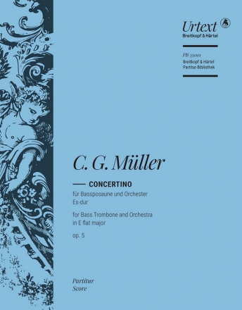 Concertino Es-Dur op.5 fr Bassposaune und Orchester Partitur