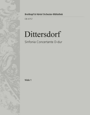 Sinfonia Concertante D-dur fr Orchester Viola