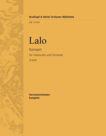 Konzert d-Moll fr Violoncello und Orchester Harmonie